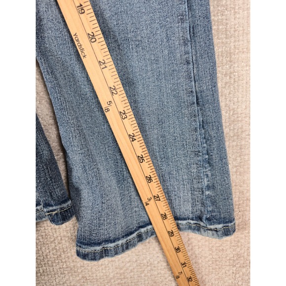 Wallflower Luscious Curvy Bootcut Jeans Womens 11 Short Medium Wash - Picture 6 of 10